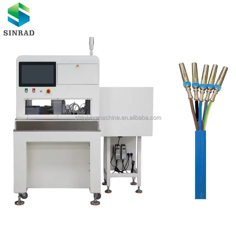 Wire Terminal Crimping Machine Four Point Waterproof Seal Insertion Tool for Aerospace Industry Manufacturing Heavy Duty