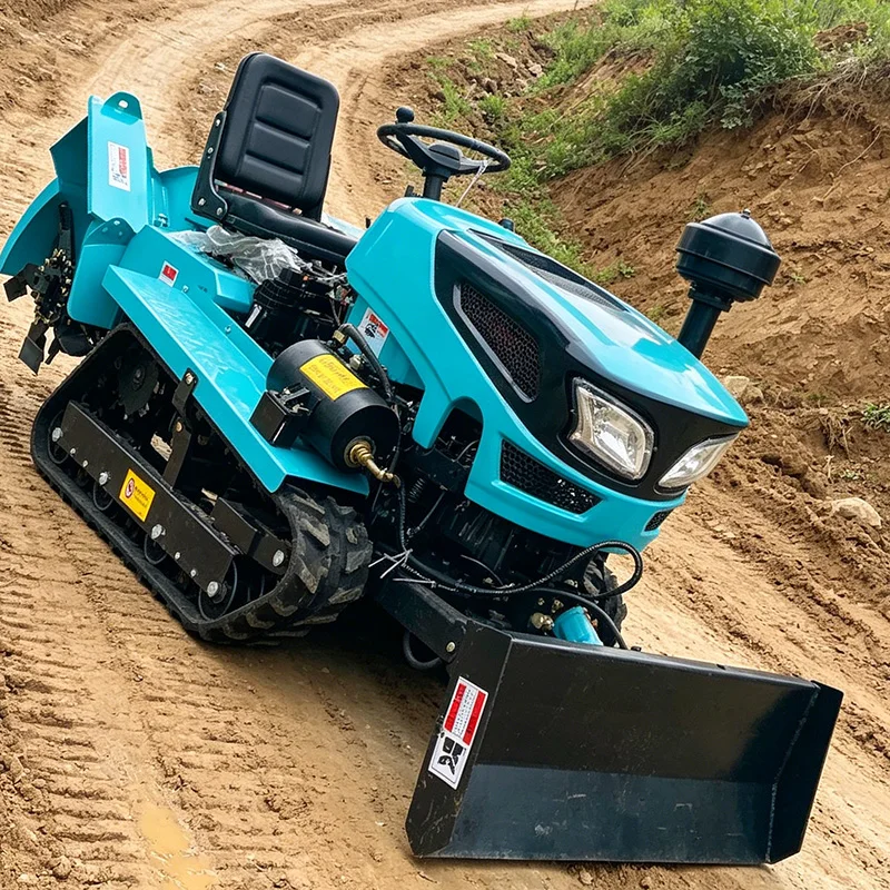 

Customized Ride-On Agricultural Machine with Crawler Rotary Tiller, Small Micro Tiller and Middle Cultivator