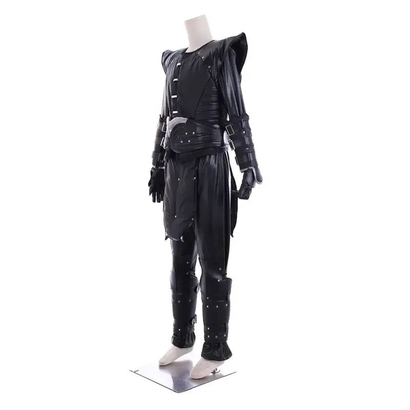 Qq 123 jogo ninja noob sabot cosplay traje preto uniforme de combate masculino combate halloween carnaval festa terno completo