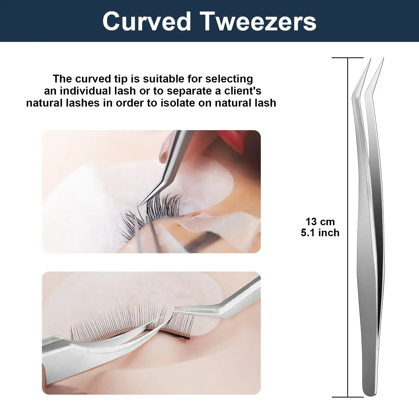 Pince à épiler volume pour extensions de cils, pince à épiler de précision, éventail de cils de vison, grand volume, 3D, 6D, 10D, exécutif