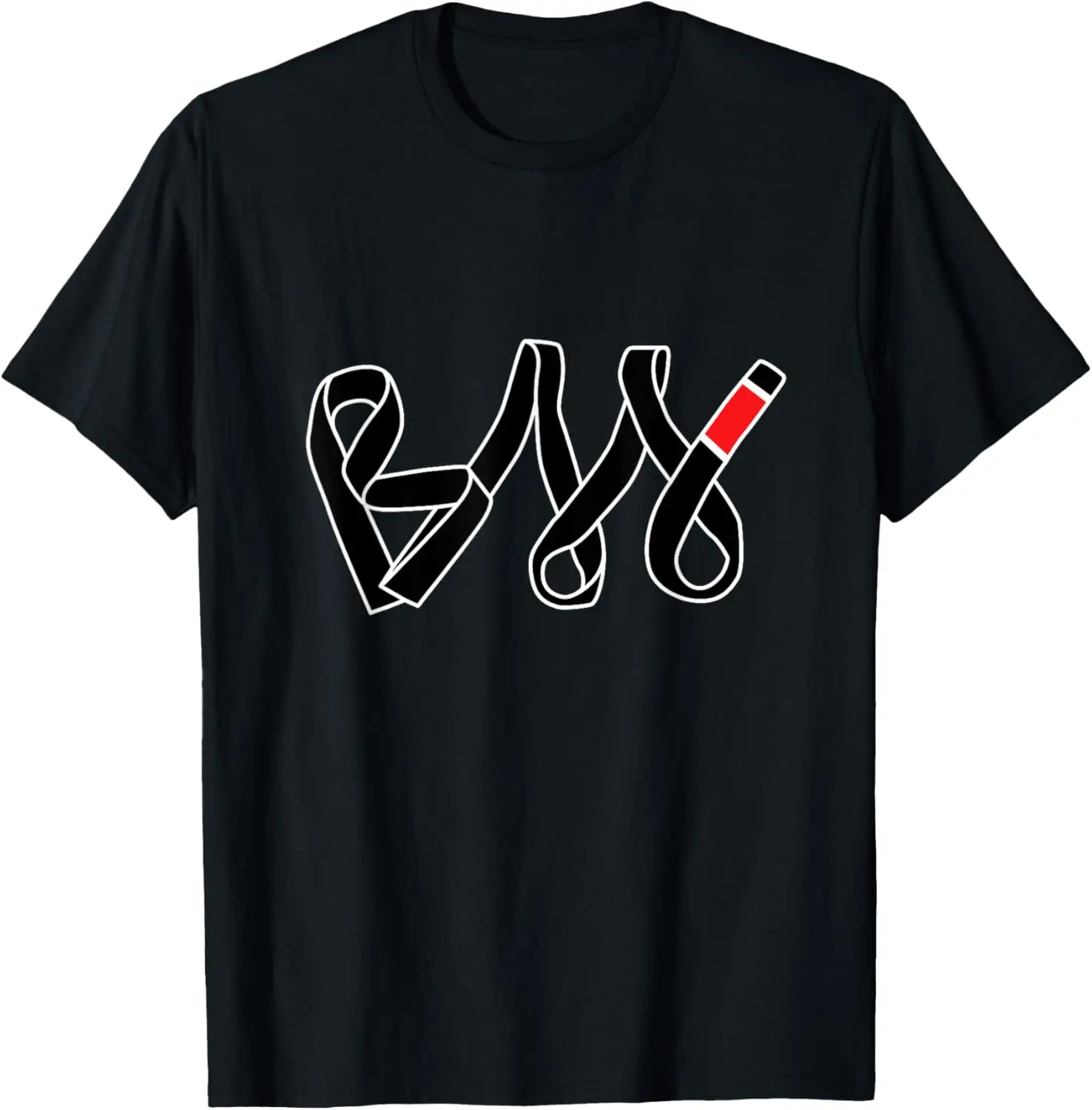 

BJJ BRAZILIAN JIU JITSU BELT T-SHIRT Bjj Tee Black Belt