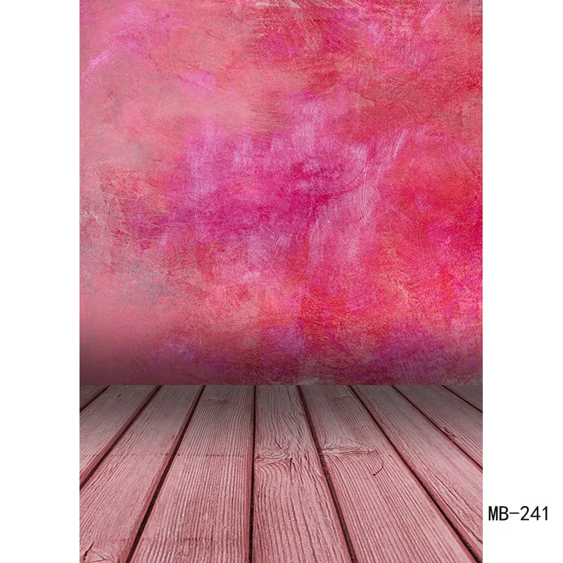 Fondali fotografia tinta unita gradiente Vintage puntelli muro di mattoni pavimento in legno ritratto di bambino sfondi foto 210125MB-37