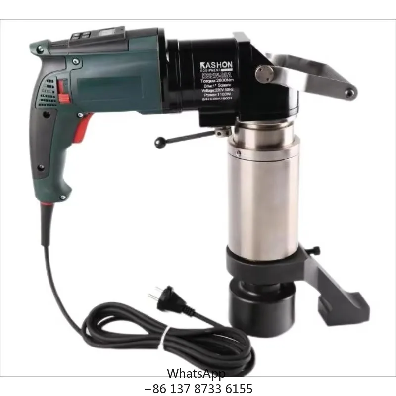 KSEW-60A 6000Nm Angle Digital Electric Torque Hex Bolt Tighten Machine Automatic Torque Wrench