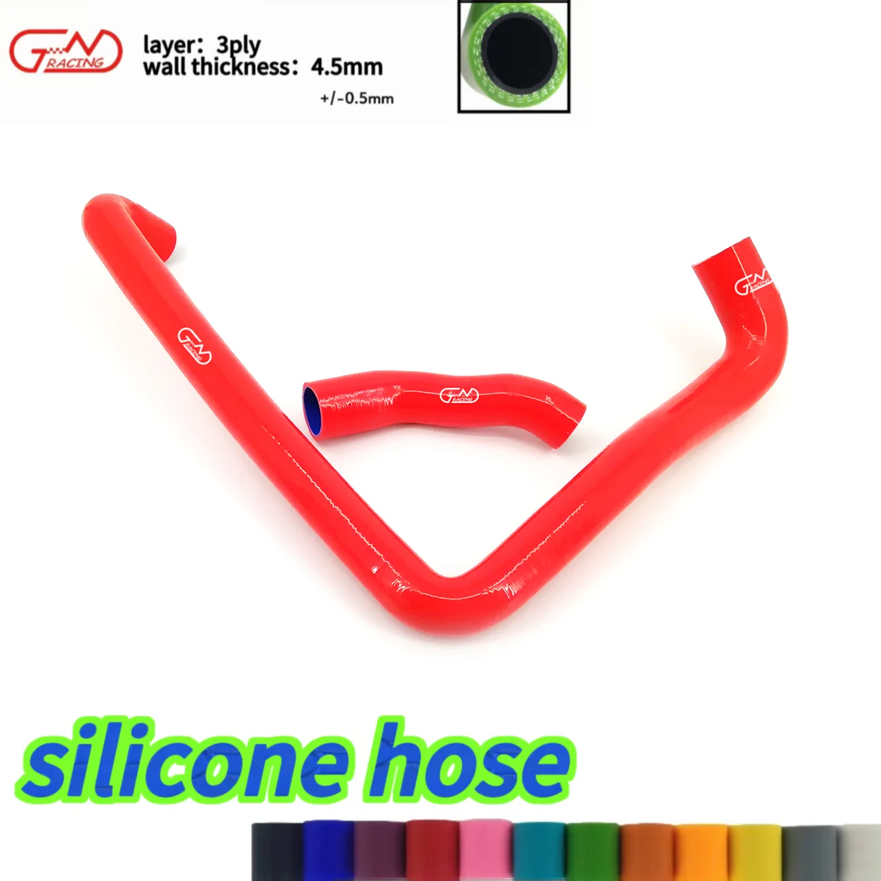 JN RACING silicone hose  For Nissan 300ZX Twin Turbo Z32 Fairlady VG30DET  Silicone radiator  coolant Hoses