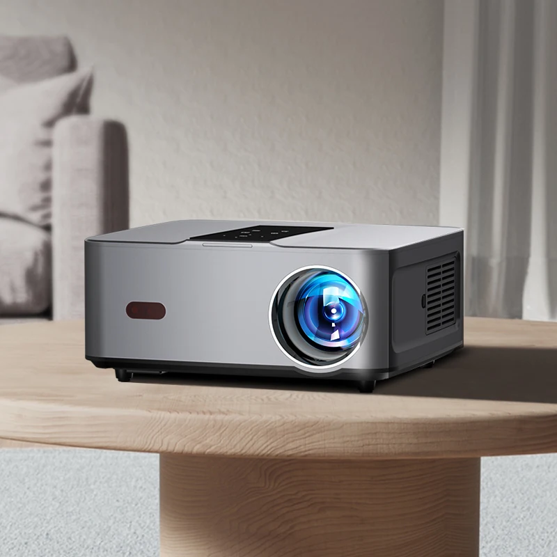 

Rigal P1A Home Video Best 4K Projector With Wifi Data Show Wifi Movies Business Cinema Projector