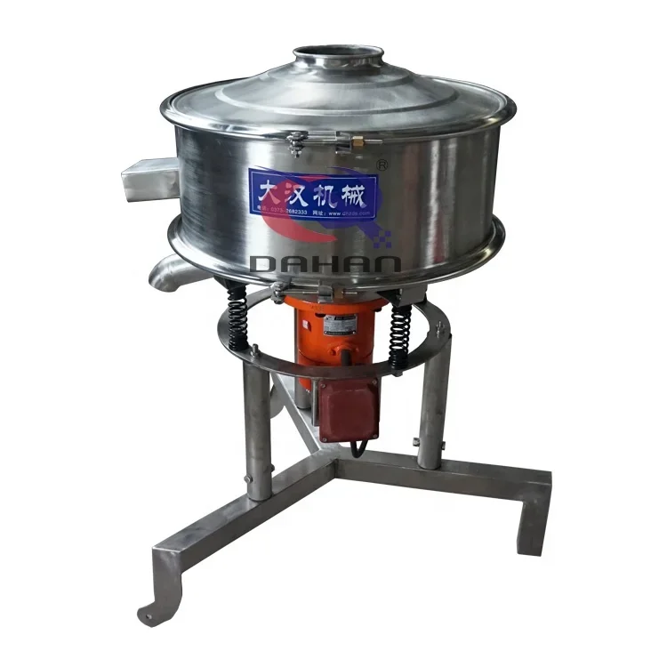 

Dahan 304 SUS Corn Flour Strach Sieve Shaker Machine High Frequency Vibrating Sifter for Food