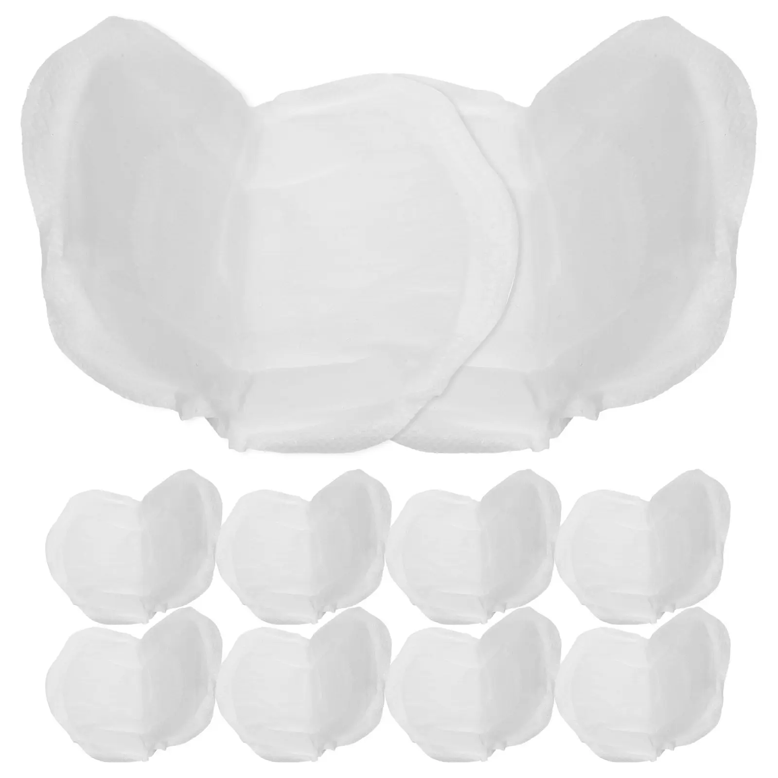 48Pcs Breastfeeding Pads Supple Disposable Breast Pads Comfortable Absorbent Leak Proof Breast Pad for New Mothers Portable Thin