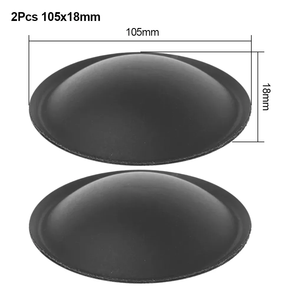 1 Peça Protetor de Cone de Woofer Durável 30-150mm Preto Fosco PP para Alto-falante - Acessório de Áudio