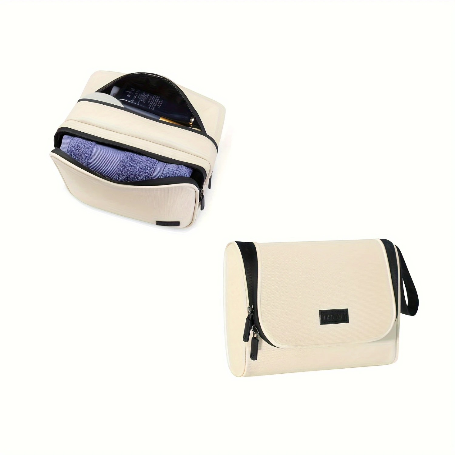 

Hanging Travel Toiletry Bag Waterproof Cosmetic Bag Portable Leather Makeup Bag And Travel Toiletry Bag Water Resistant Shaving