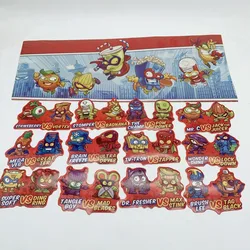 1 set No Repeat Super Zings Characters Stickers for Baby Kids Playing Toy Cartoon Superzings Pegatinas for Party Decoration