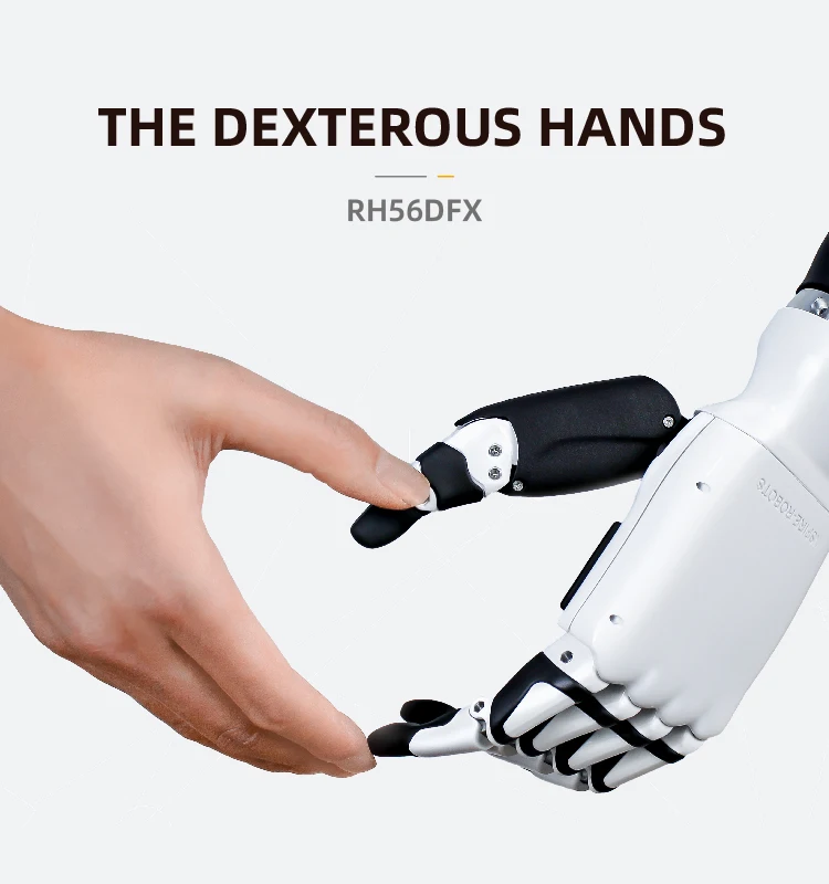 RH56DFX Strong Grip Fast Robot Arm Dexterous Hand Humanoid Piano Hand Inspired Robot