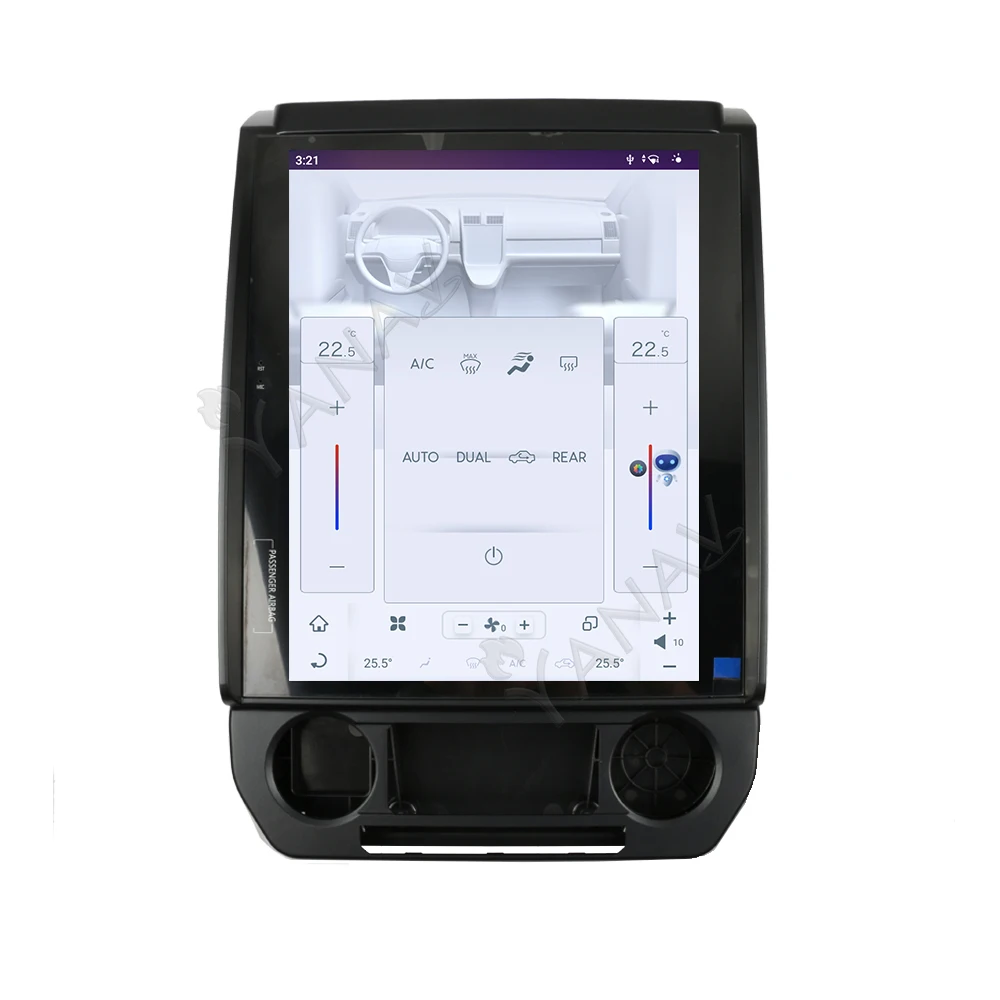 

12,1-дюймовый экран Tesla с GPS-навигацией для Ford F150 2015-2023, автомобильный радиоприемник, мультимедийный плеер Carplay Android 11, 8G, 128 ГБ, Qualcomm