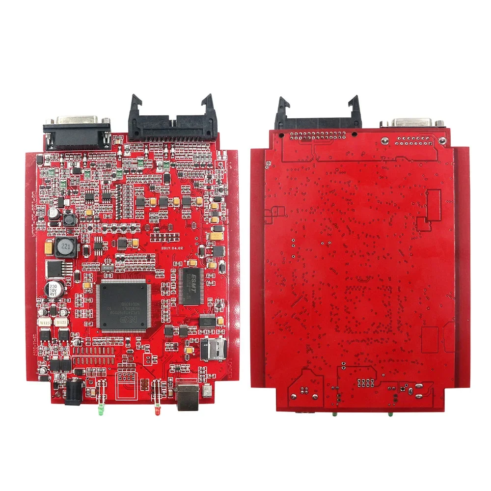 Ktag ecu Programmer 2024 KTAG V7.020 V2.25 Red PCB Red European Unlimited Points Networkable Online With New Ktag 272 ECU Cable