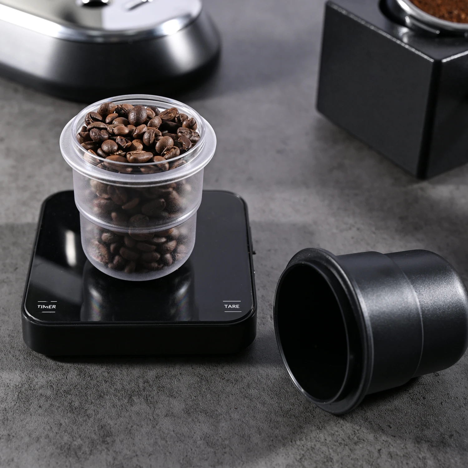 Coffee Dosing Cup Espresso Sniffing Mug 58mm Coffee Powder Cup Brewing Bowl Portafilter Espresso Machine Accessories Barista
