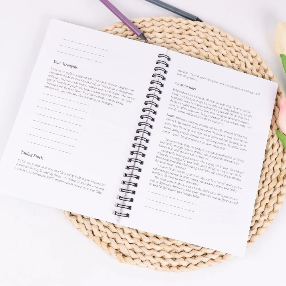 The Brain Training Workbook, 5 Weeks of Cognitive Behavioral Therapy to Manage Depression and Anxiety, Retrain Your Brain