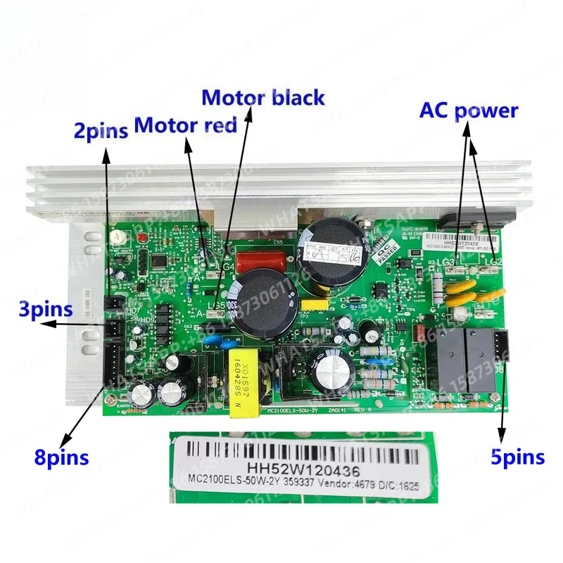 Controlador de Motor para Caminadora MC2100ELS 50W 359337 para ICON PROFORM Nordic Track, Placa de Control, Placa de Circuito