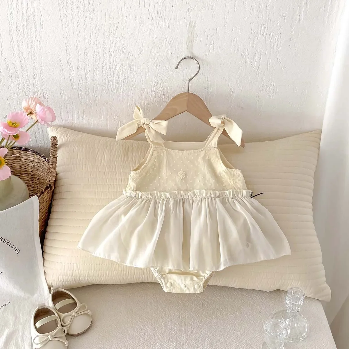 Рисунок 6 - Новое летнее платье на подтяжках с бантом для девочек