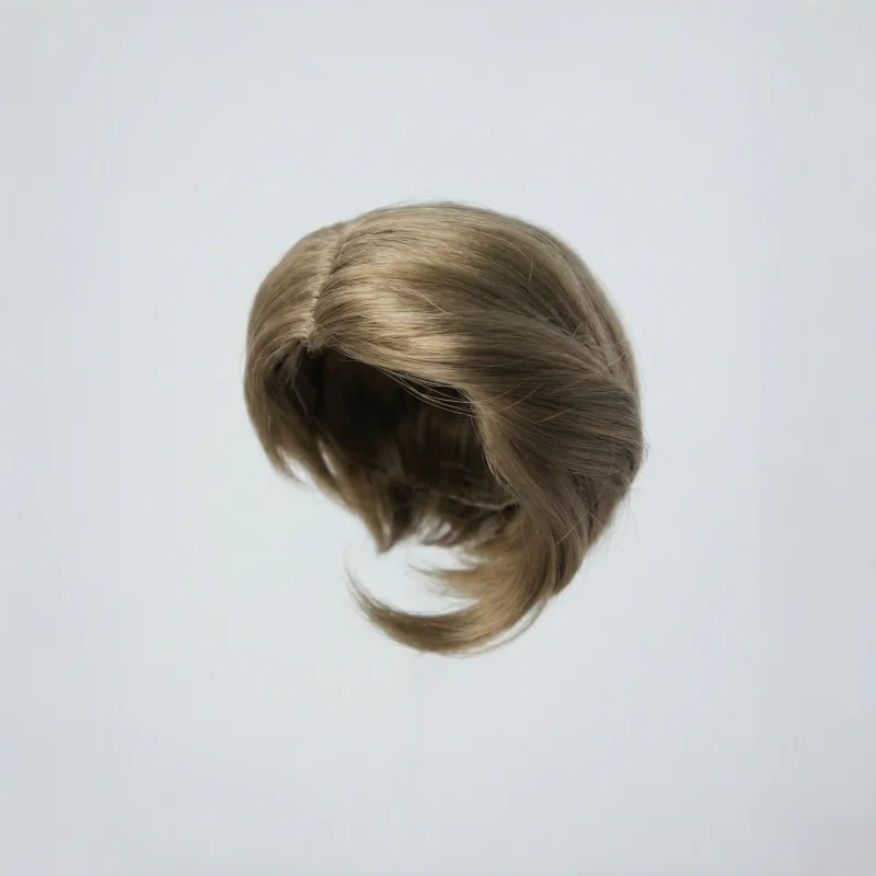 

JD342 Короткий асимметричный синтетический парик для куклы BJD MOhair 8-9 дюймов 21-23 см 1/3 SD DOD в стиле Cample для коллекционных кукол