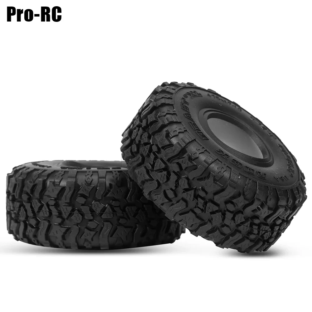 1.9inch 120mm Rubber Tyre Tires 4Pcs For 1/10 Axial SCX10 II III 90046 TF2 Tamiya CC01 D90 Traxxas TRX4 RC Crawler Car Part