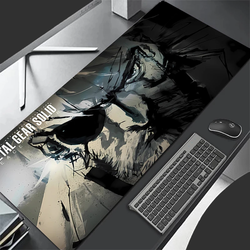Mousepad Pattern Game Pad Rubber Mouse Pad Accessories Desk Mat Non Slip Office Table Mat M-metal Gear Solid Gamer Keyboard Pad