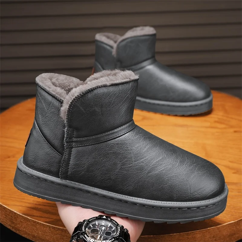 

Casual Sports Shoes, Loafers, Ankle Boots, Sports and Casual Boots, Winter Men's Thick-soled Sports Shoes, Snow Boots, Round Toe