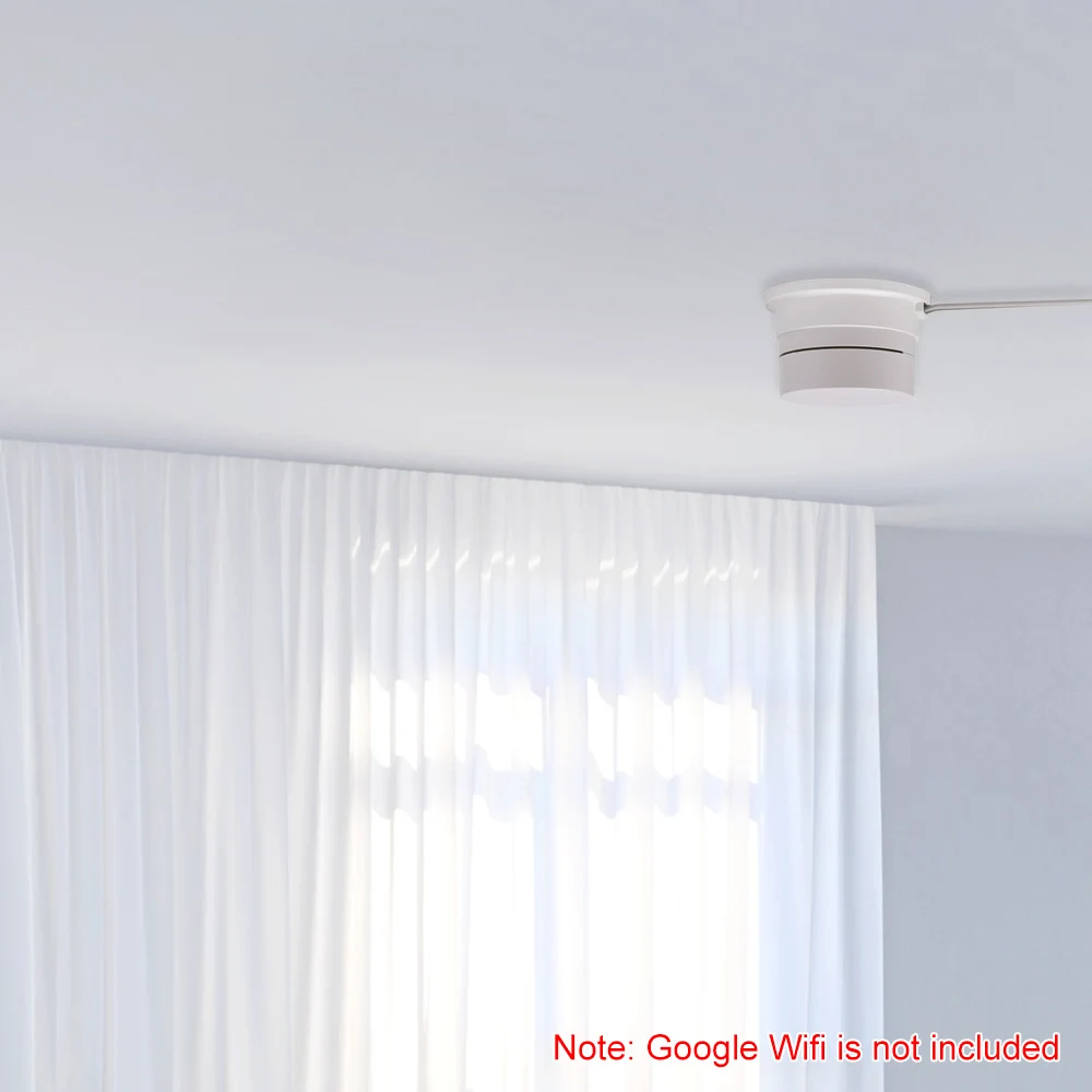 Wall Table Mount Bracket for Google Wifi Security Bracket White Stabilize on Vertical Surface Such as Wall Cabinet or Anywhere