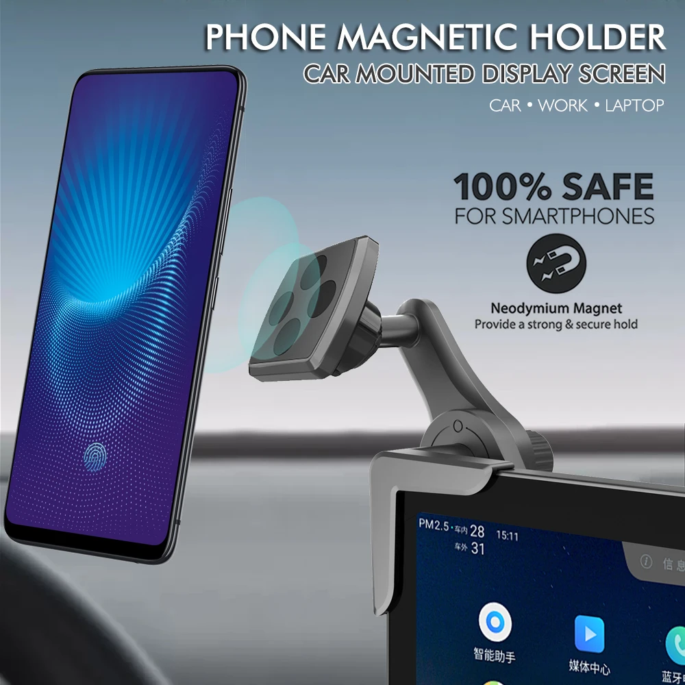 360 Rotatable Magnetic Car Scr - Document Holder Monitor recension och pris