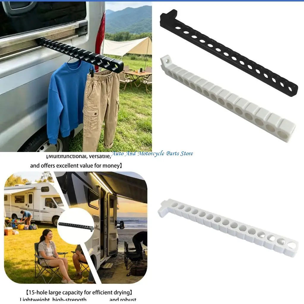 

P9FD Lightweight RVs Laundry Hanger Rack Fits Most Campers