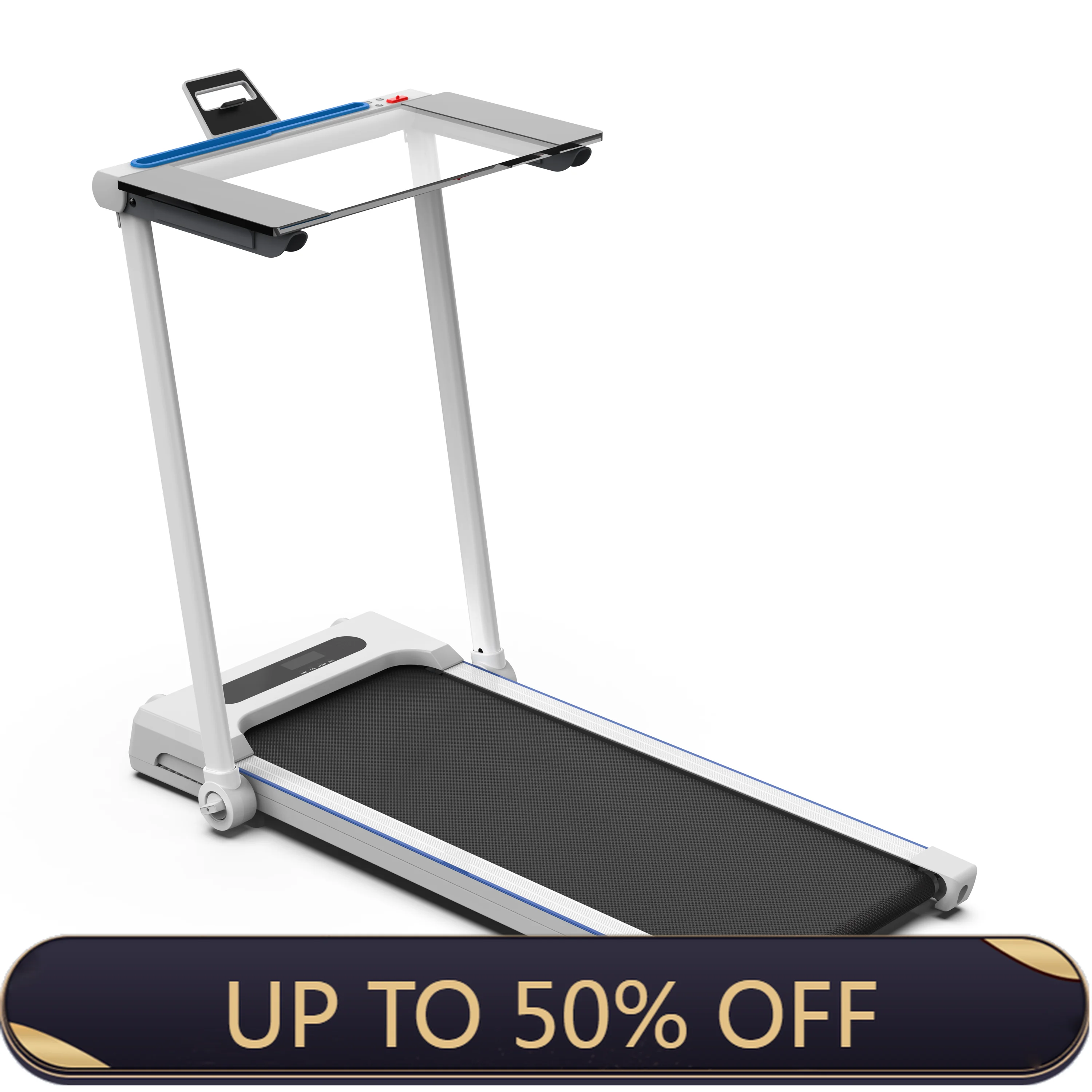 

STLF SHULI New Portable Compact Treadmill Electric Walking Pad Running Machine Foldable Treadmill Walking Pad for Home Fitness