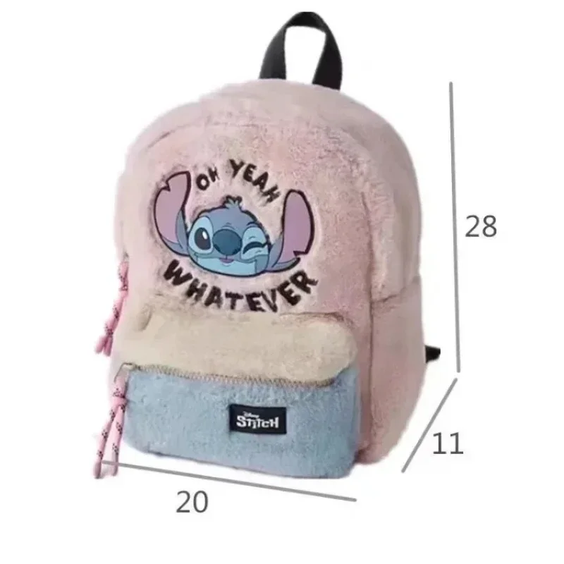 New Disney cartoon Stitch  Kuromi New Kids Backpack Mini Schoolbag Girls and Boys Cute Shoulder Bag