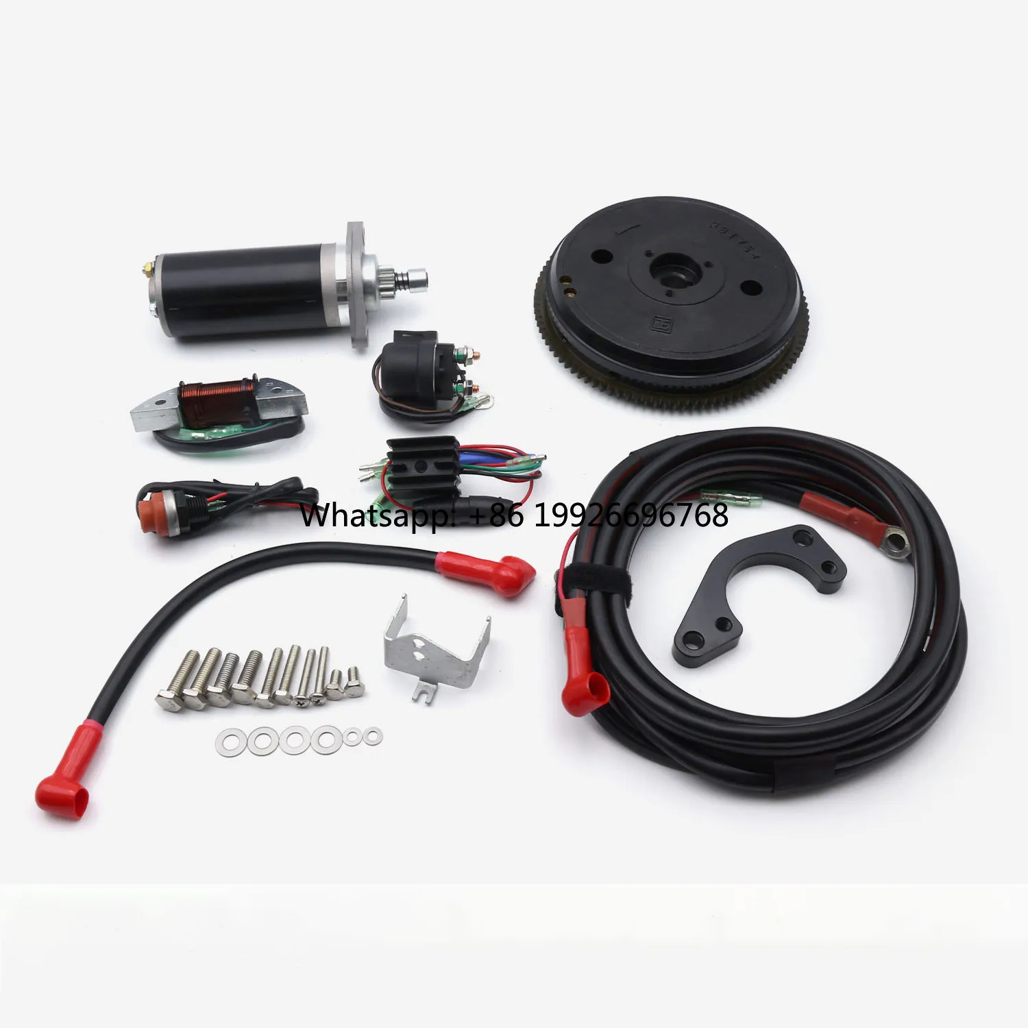 

Electric Start 2-Stroke 9.9HP Outboard Motor Kit for Boat Engines factory