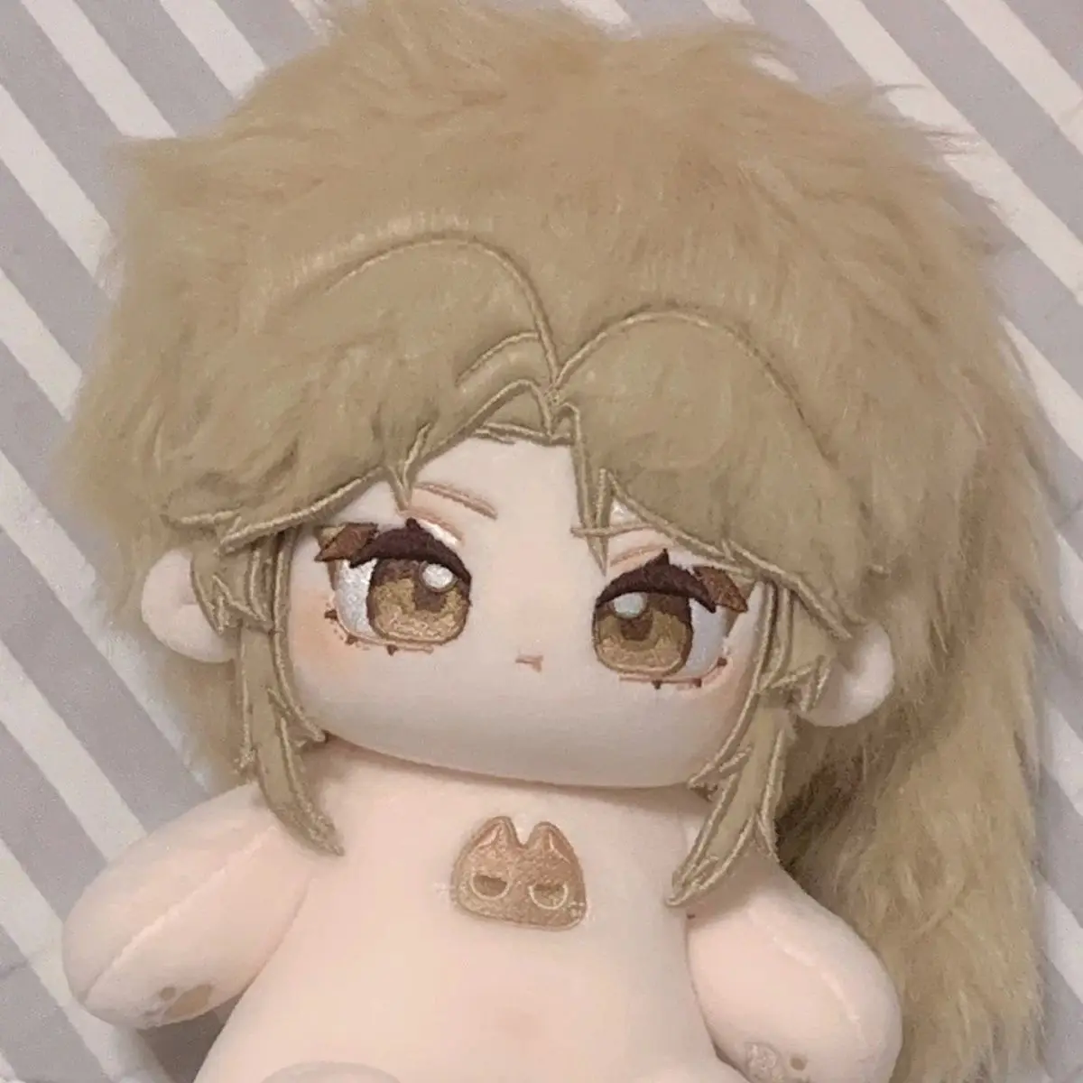 Customized 20cm Honkai Star Rail Yanqing Plush Doll Game Character Kawaii Stuffed Toy Soft Body Figure Plushie Anime Fans Gift