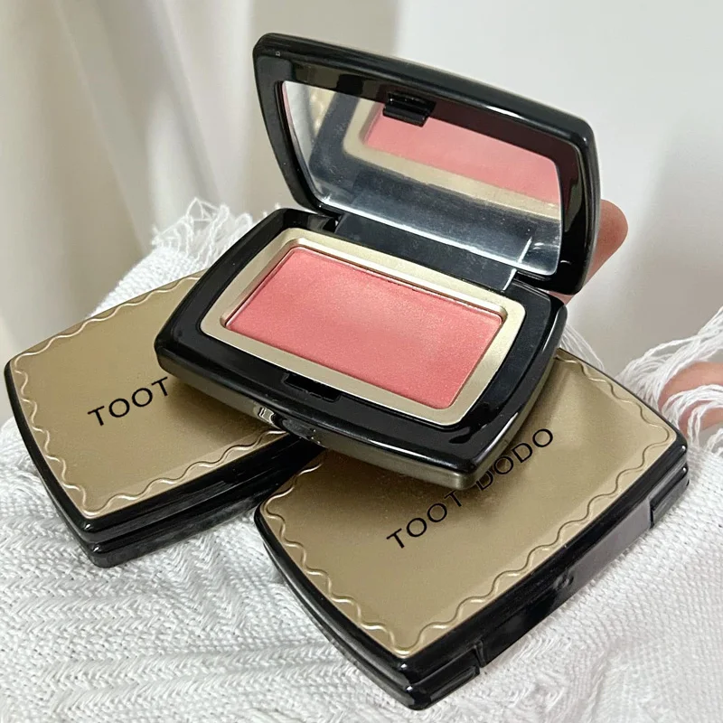 Toot Dodo Multi-Use Blush Contour Palette Silky Blendable Hydrating No Fallout for Yellow Dark Skin Daily Party Gift