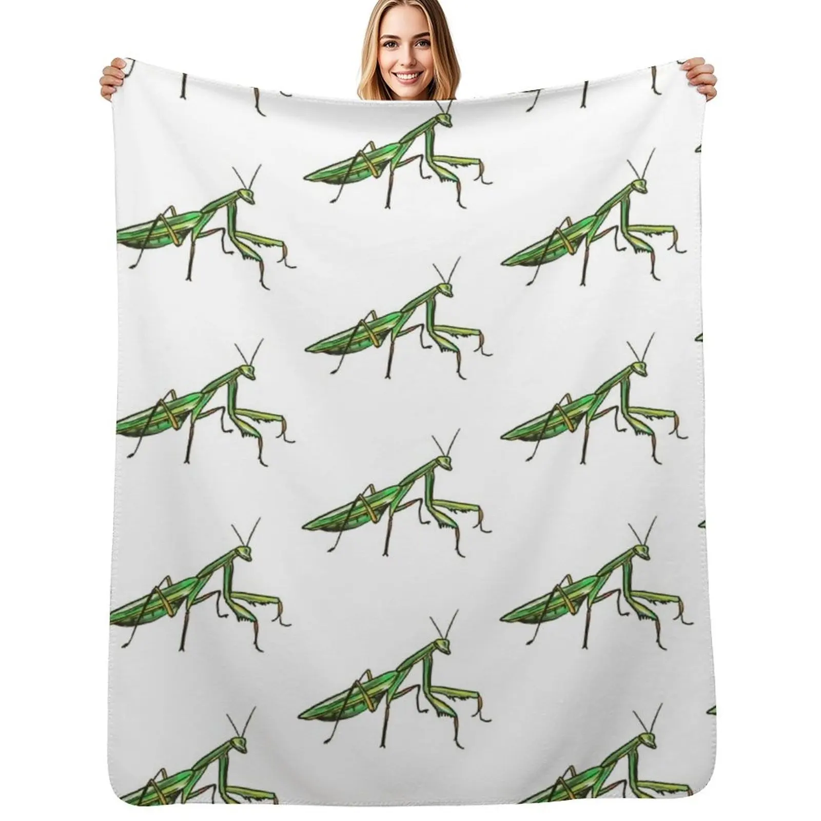 

Praying Mantis Throw Blanket Bed Fashionable Luxury Throw Quilt Luxury Thicken Blankets