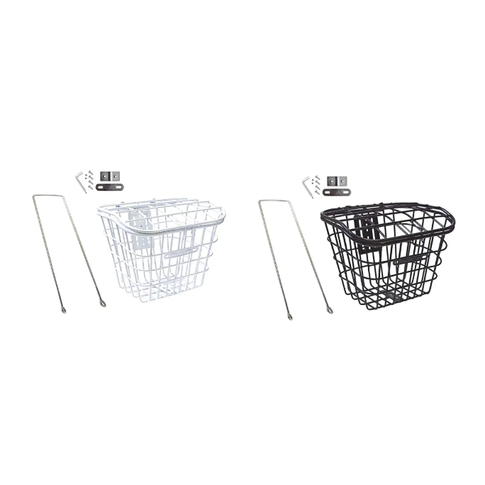 Bike Basket with Lid Luggage Storage Versatile Carrying Large Capacity