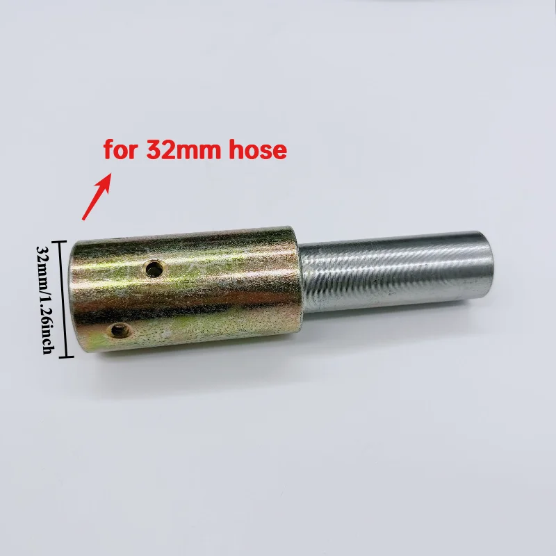 サンドブラストガン-長さ35-60-80x20mmの炭化ホウ素ブラスターノズル付き-32mmホース圧力サンドブラストマシン用