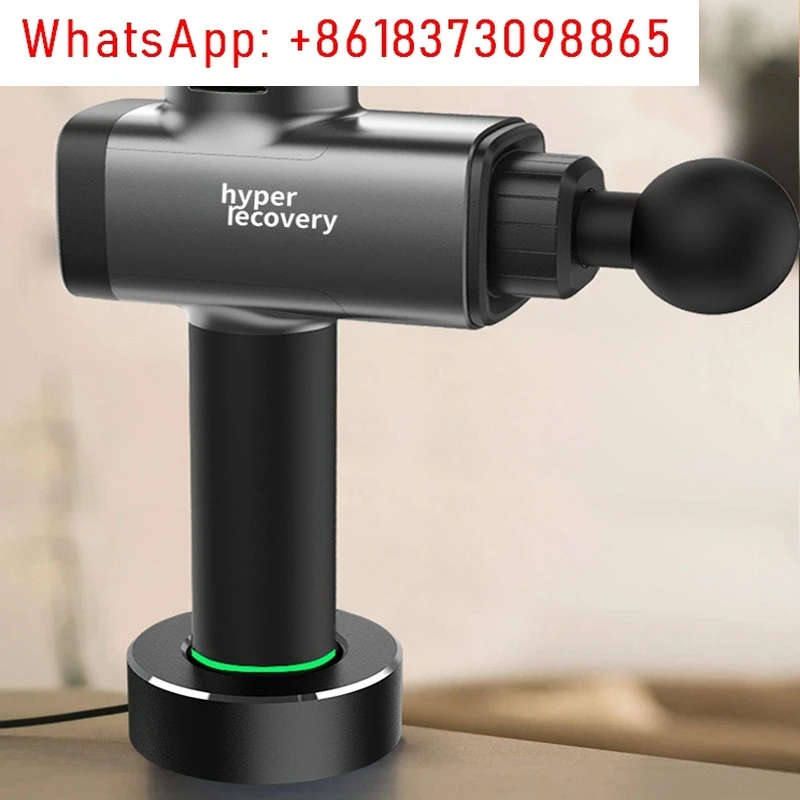 Professioneel hoog vermogen 24V fasciapistool spierstimulator diepe ontspanning fasciapistool hoogfrequente mute