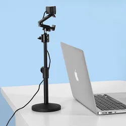 Desktop Webcam Support Stand Metal Desk Tripod for Web Camera Mount Base Webcam Tripe Tripie Stative for Logitech Streaming