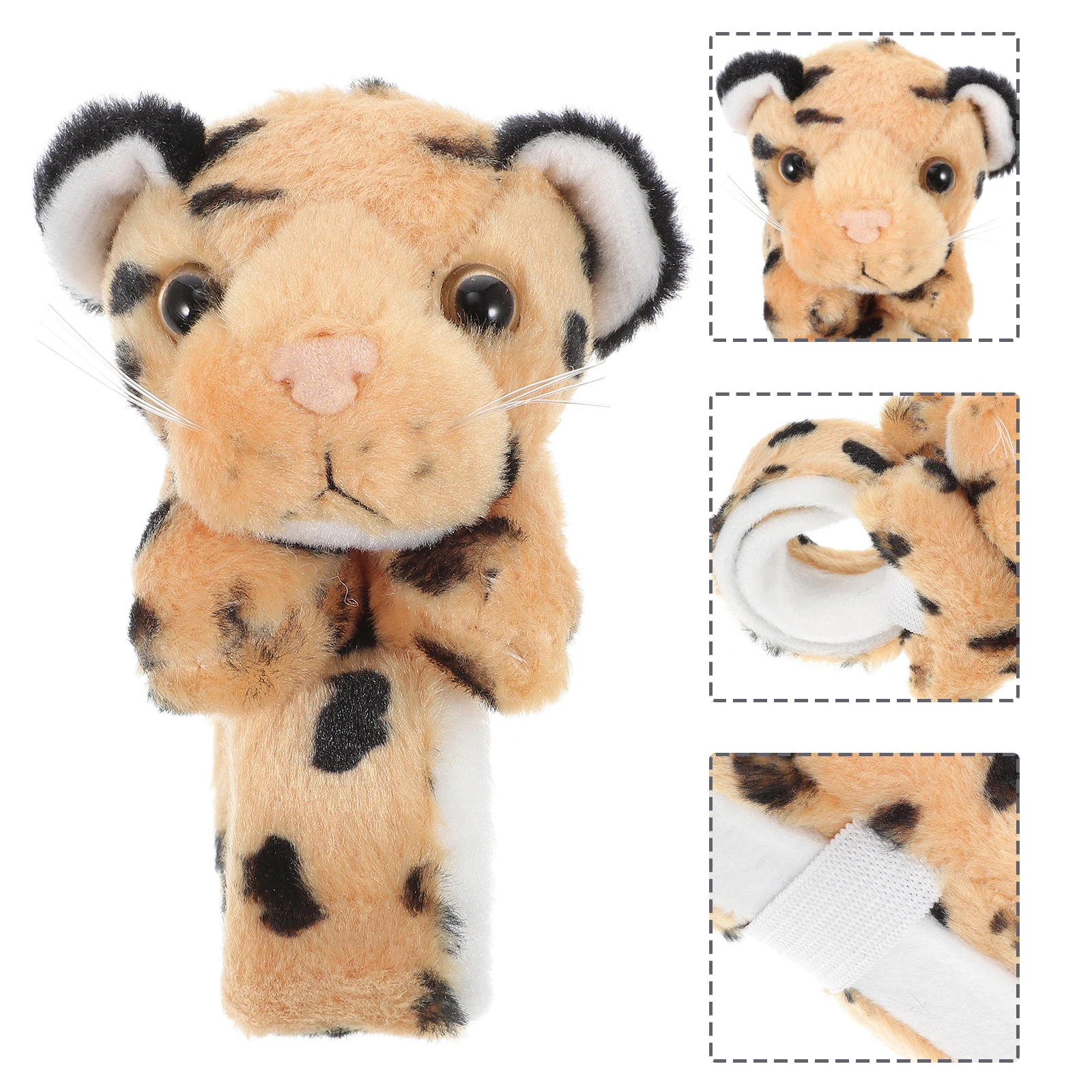 

Simulated Animal Bracelet Snap Band Slap Bracelets Bulk Small Giraffe for Kids Huggers Baby