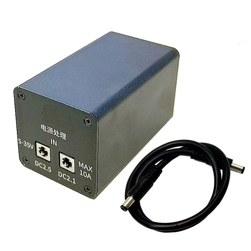 

New Upgraded CNC Case 5V-35V 10A Suitable for Switching Power Supply Decode Raspberry Pi Digital Broadcast Amplifier