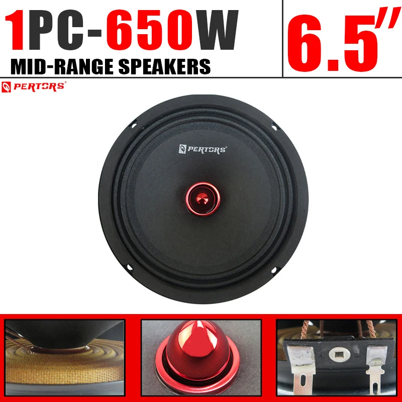 1Pc 6.5" 650W Hi-Fi… - image
