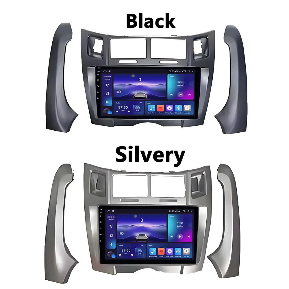 Car Radio Android 16 For Toyota Yaris XP90 Vitz Platz 2005-2012 Carplay Car Multimedia Player Radio Auto GPS Navigator Touch DVD