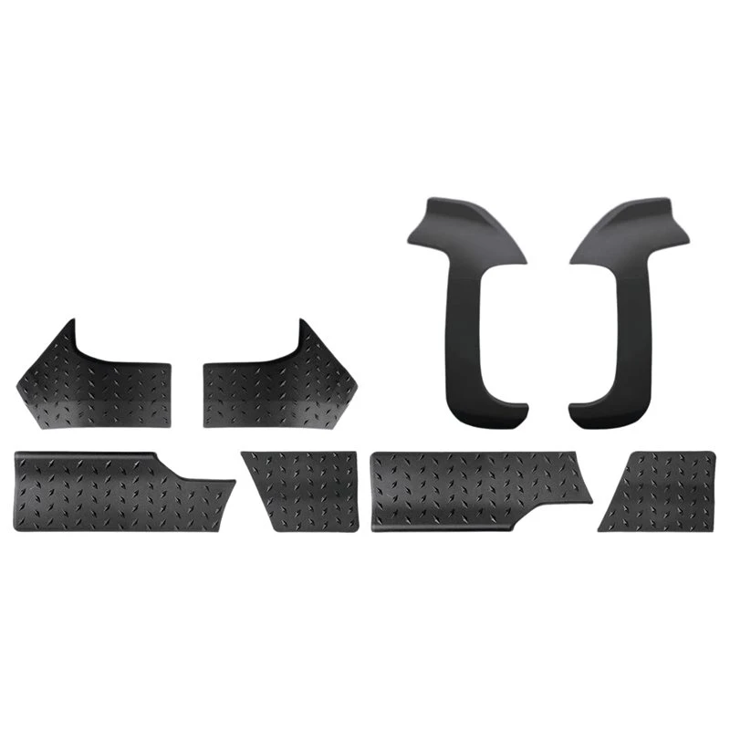 ABTD-Front Rear Corner Guards Protectors Body Armor Outer Cowl Accessories Set For Ford Bronco 2021-2026