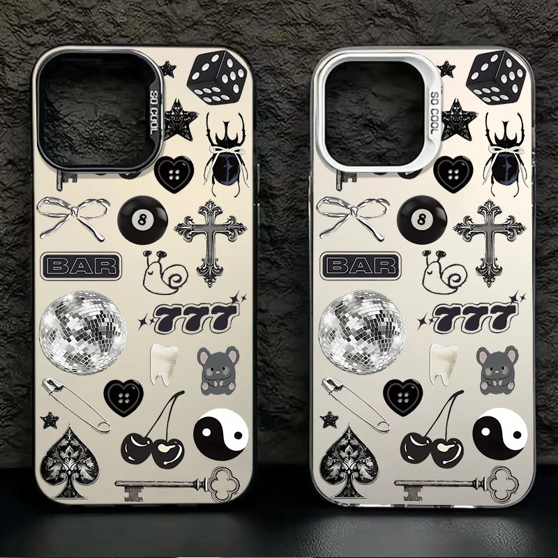 Dark Subculture Disco Frosted Case for Samsung Galaxy A37 A36 A35 A34 A32 A26 A25 A24 A23 A22 5G 4G A17 A16 A15 Acrylic Cover