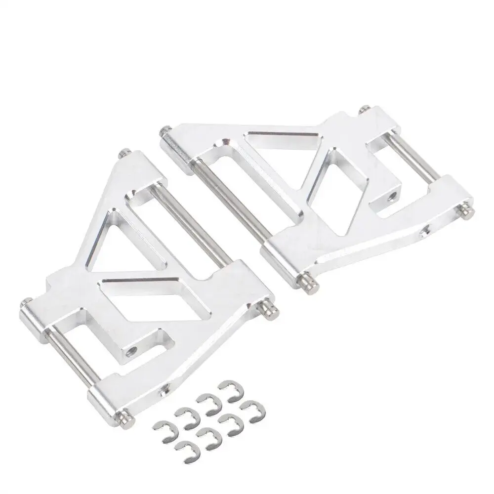 Brazo inferior de suspensión delantera y trasera de aluminio para chasis Tamiya TA02 TA-02