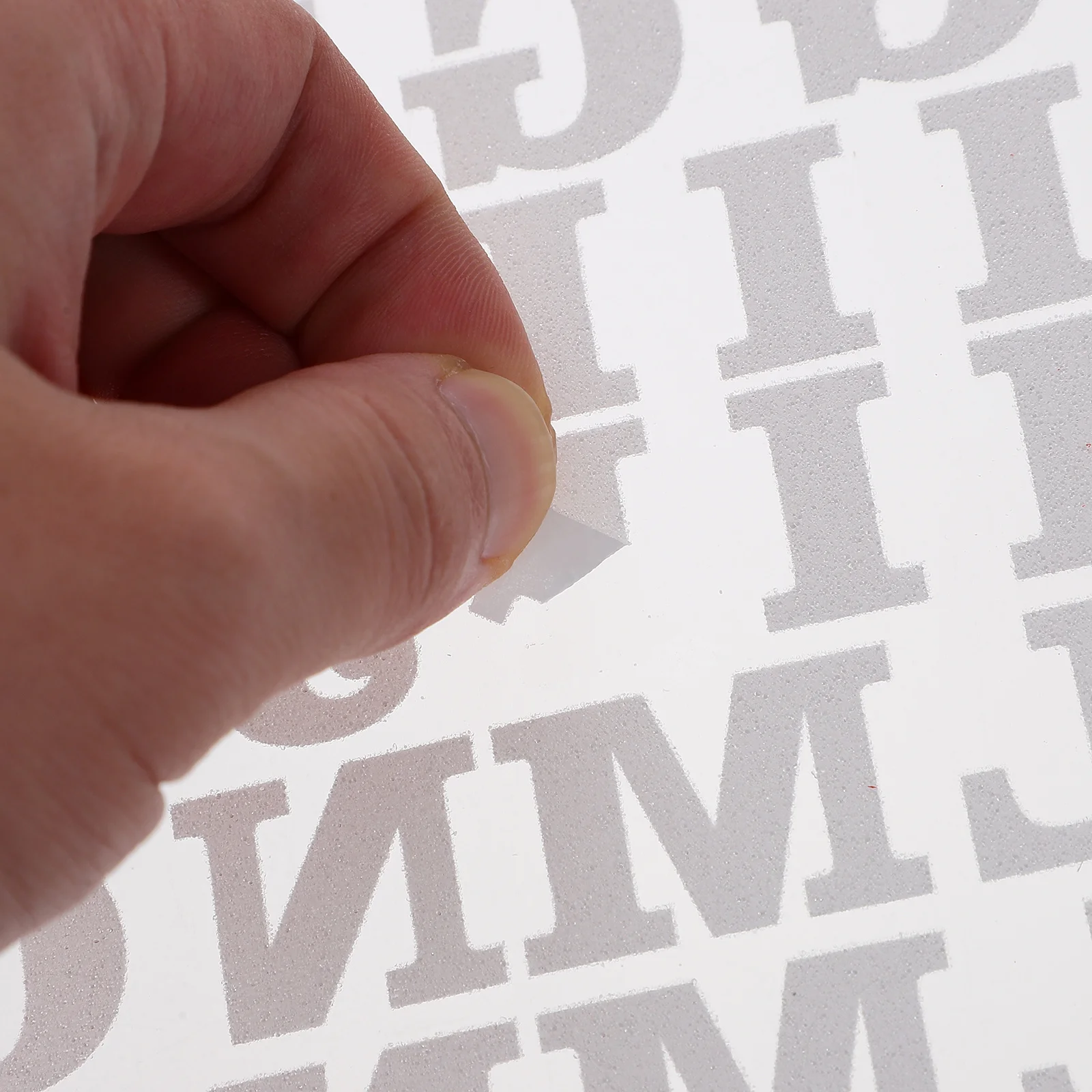 

5Pcs Heat Transfer Letters for Fabric Stylish Rimmed Patches DIY Garment Decor Letter Patches Transfer Stickers