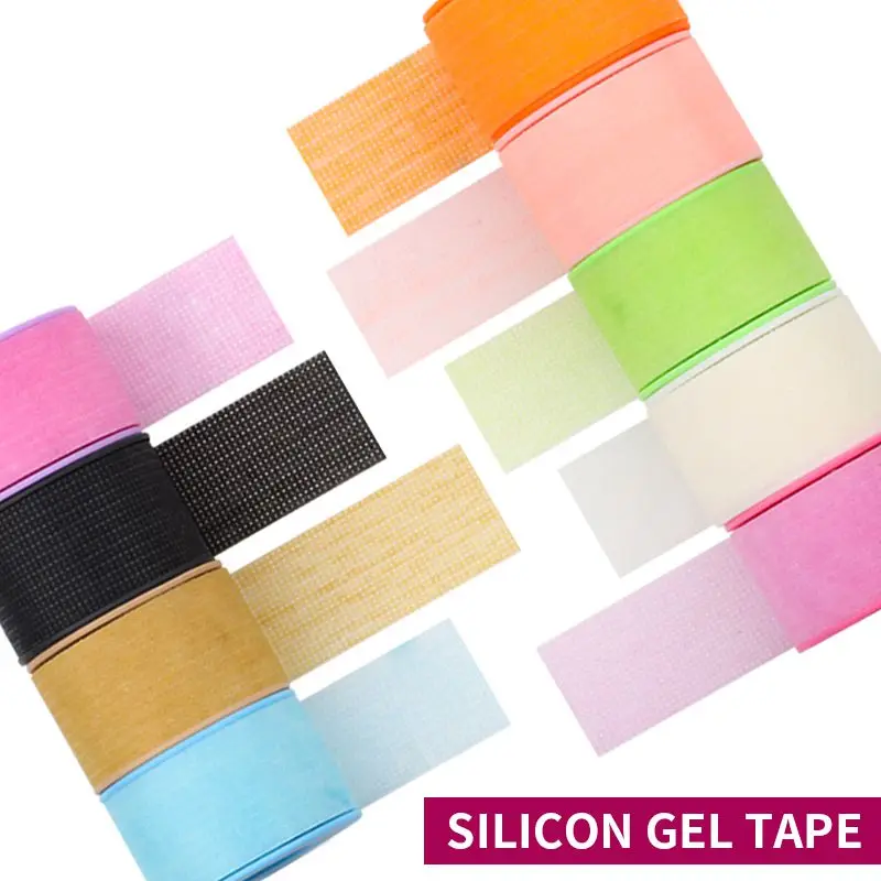 1 Rolls Medical Silicone Tapes Eyelash Extensions Supplies Waterproof Breathable Prevent Allergy Color Tape Makeup Tools Gemerry