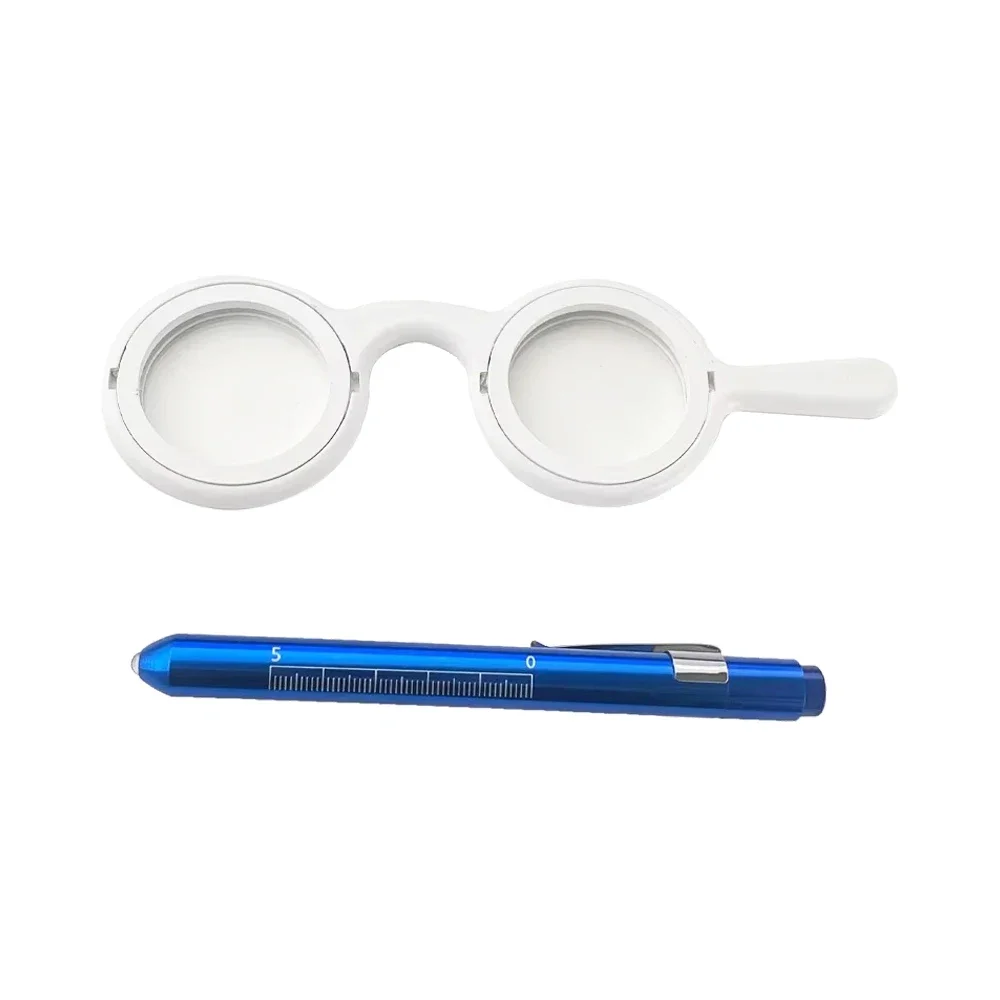 

"Optical Instrument Bagolini Linear Mirror Screening Monocular Retinal Deviation Inhibitor with Penlight BL-4"