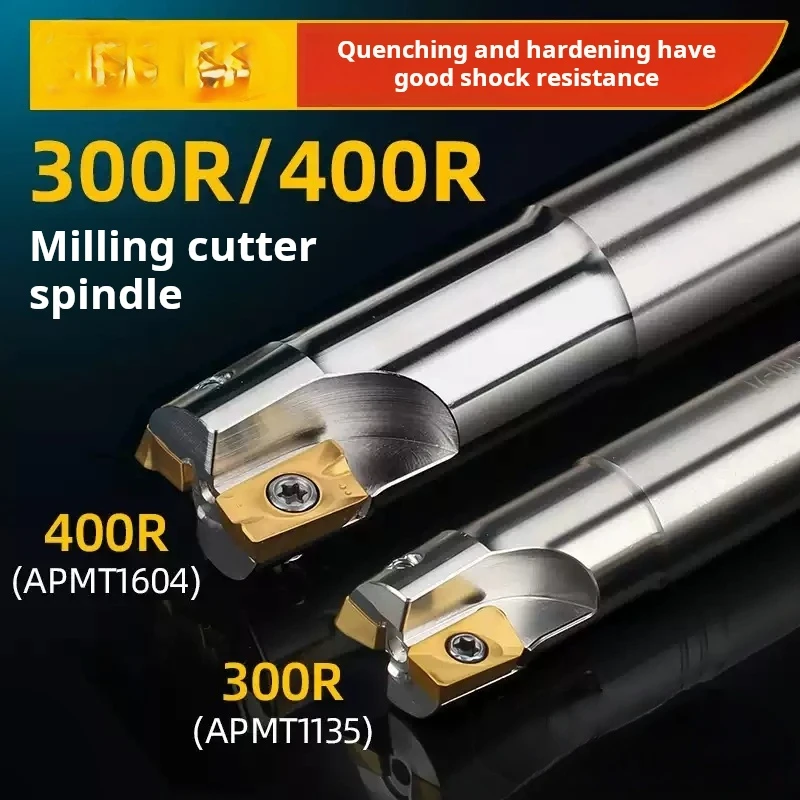 

Фреза BAP 300R Черновая расточная оправка с ЧПУ под прямым углом для фрезерного лезвия APMT1135 Ручка для обработки Инструментальная оправка