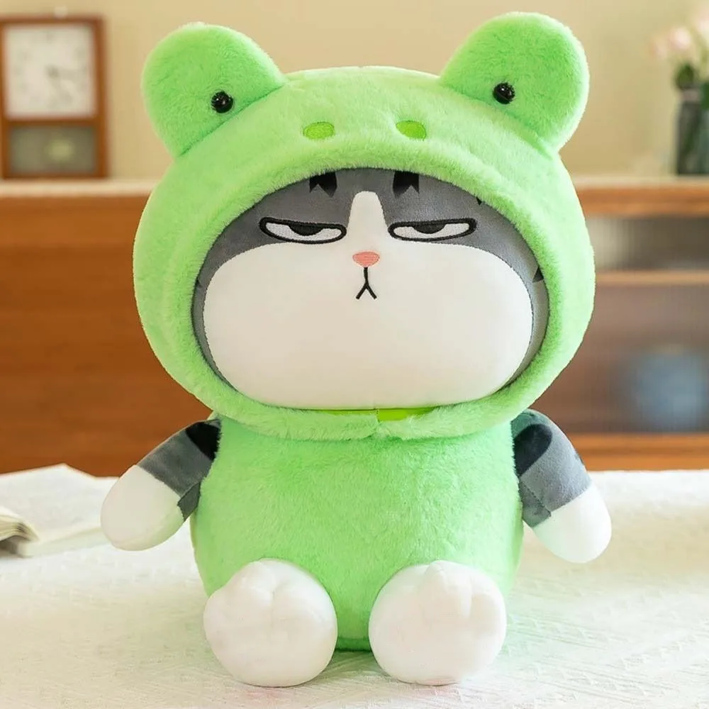 

Animal Plush Sofa Decoration Plush Pillow Emperor Arrogant Stuffed Toys Plush Animal Toy Cat Plush Toys Dressup Cat Plush Doll